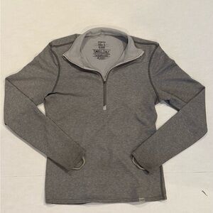 Patagonia Capilene 3 Midweight Polartec Women’s 1/4 Zip Light Gray XS